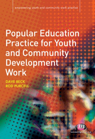 Popular Education Practice for Youth and Community Development Work