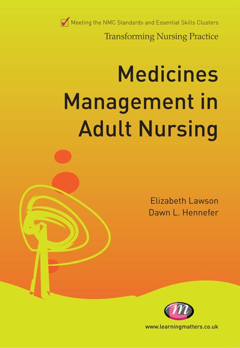Cover image for book Medicines Management in Adult Nursing