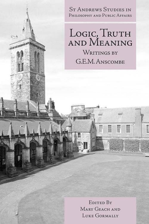 Cover image for book Logic, Truth and Meaning