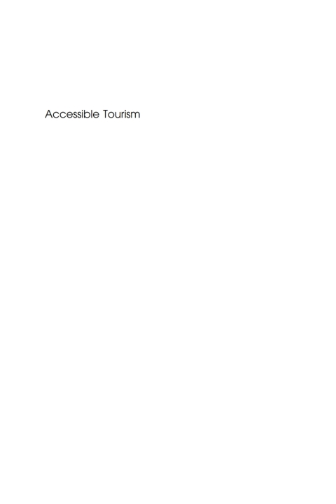 Cover image for book Accessible Tourism