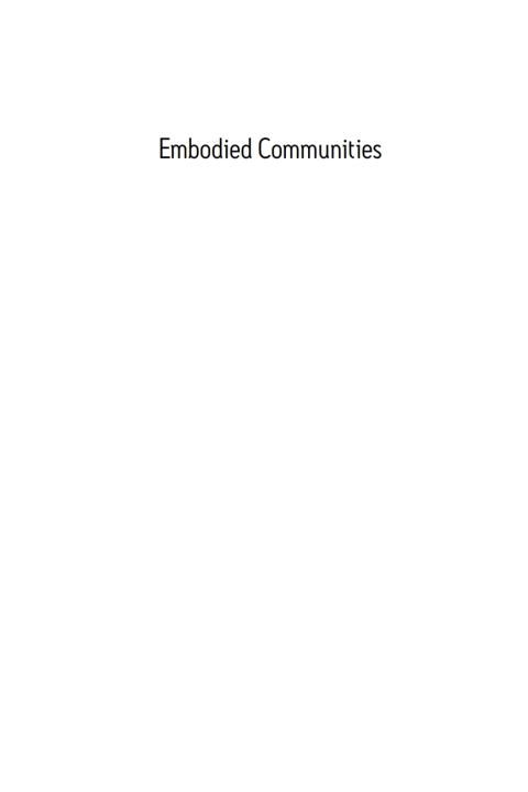 Cover image for book Embodied Communities