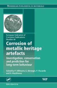 Cover image: Corrosion of Metallic Heritage Artefacts: Investigation, Conservation and Prediction of Long Term Behaviour 9781845692391
