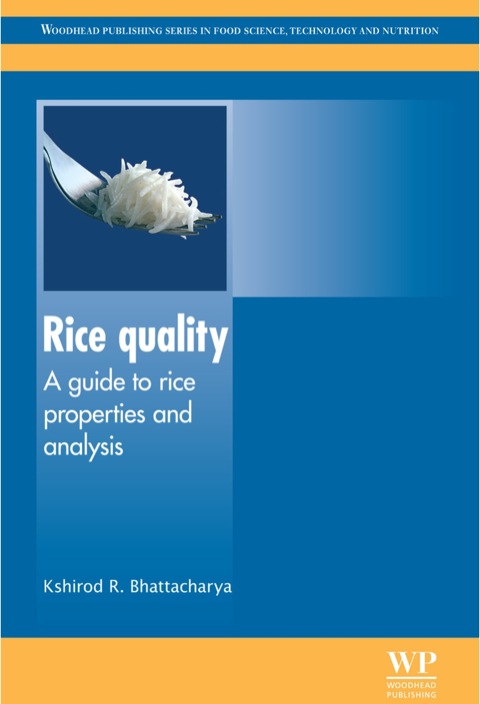 Cover image for book Rice Quality: A Guide to Rice Properties and Analysis