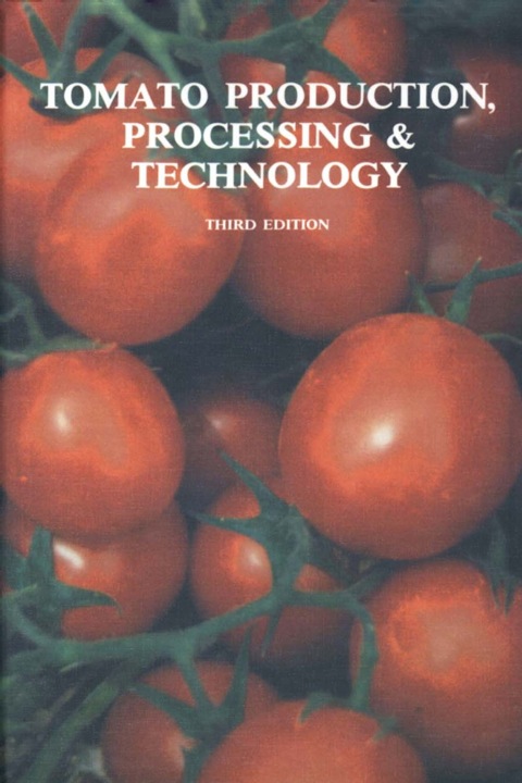 Cover image for book Tomato Production, Processing and Technology