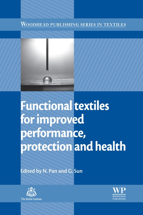 Cover image for book Functional Textiles for Improved Performance, Protection and Health