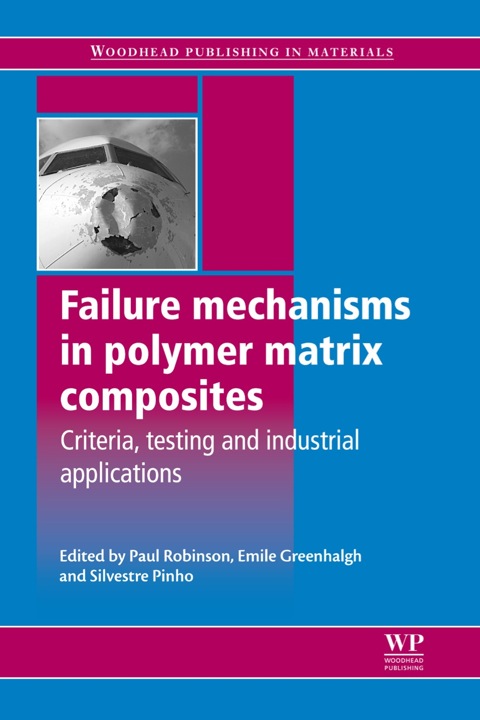 Cover image for book Failure Mechanisms in Polymer Matrix Composites: Criteria, Testing and Industrial Applications