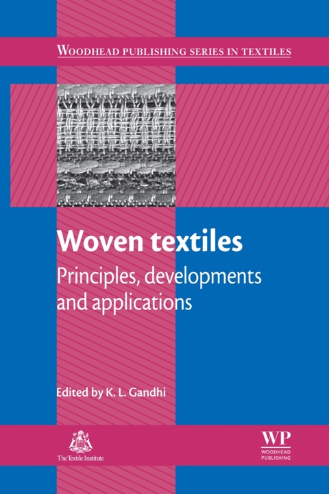 Cover image for book Woven Textiles: Principles, Technologies and Applications