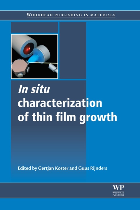 Cover image for book In Situ Characterization of Thin Film Growth