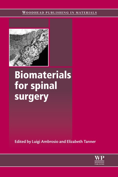 Cover image for book Biomaterials for Spinal Surgery