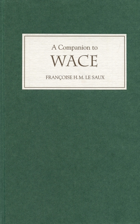 Cover image for book A Companion to Wace
