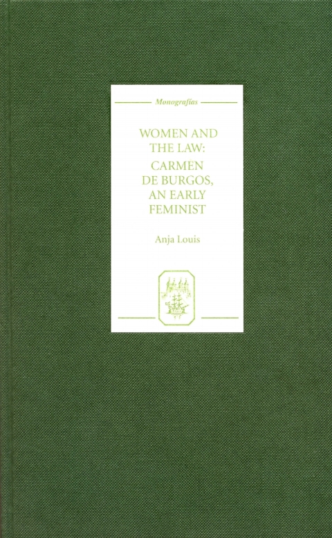 Cover image for book Women and the Law: Carmen de Burgos, an Early Feminist
