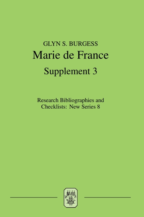 Cover image for book Marie de France
