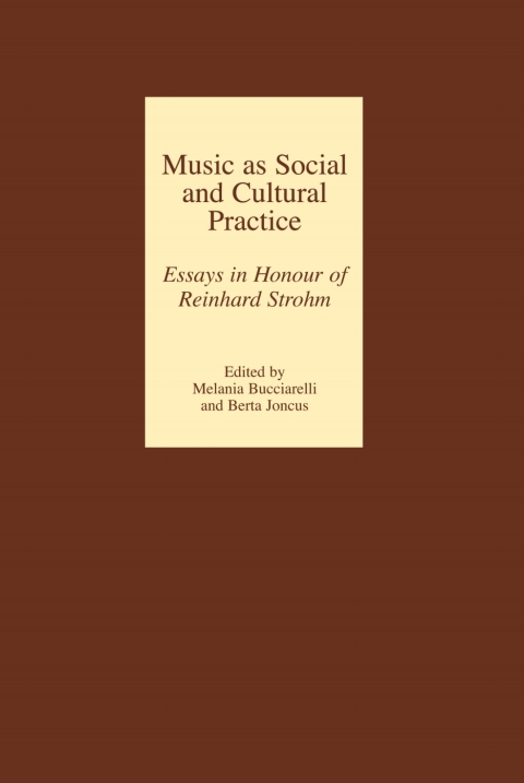 Cover image for book Music as Social and Cultural Practice