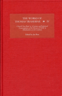 Cover image: The Works of Thomas Traherne IV 1st edition 9781843841968