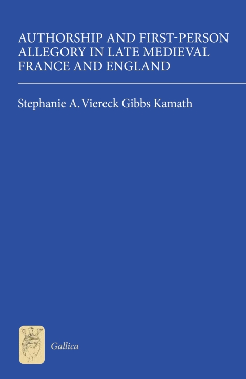 Cover image for book Authorship and First-Person Allegory in Late Medieval France and England