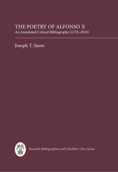 Cover image for book The Poetry of Alfonso X