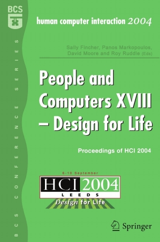 People and Computers XVIII - Design for Life
