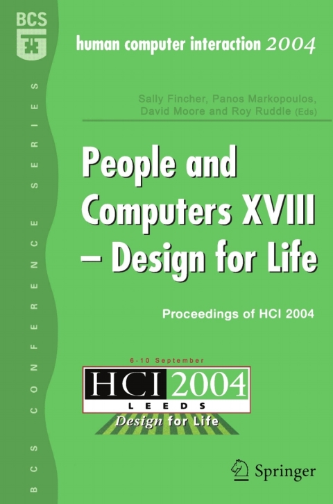 Cover image for book People and Computers XVIII - Design for Life