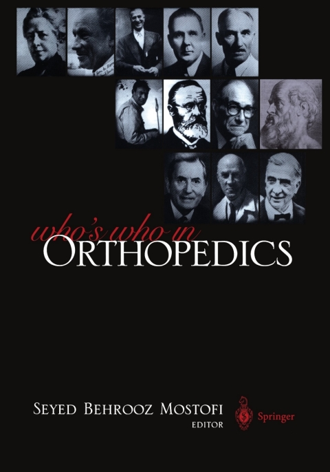 Cover image for book Who's Who in Orthopedics