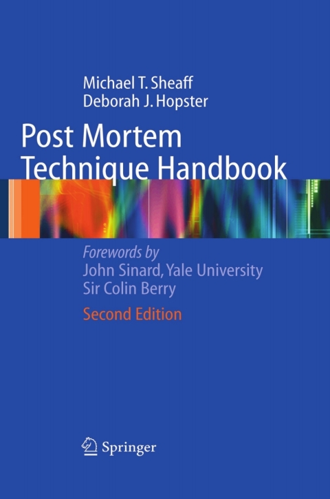 Cover image for book Post Mortem Technique Handbook