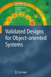 Titelbild: Validated Designs for Object-oriented Systems 9781852338817