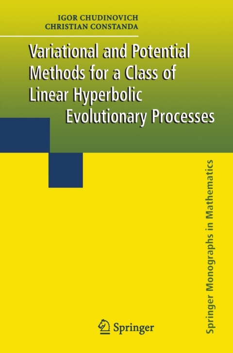 Cover image for book Variational and Potential Methods for a Class of Linear Hyperbolic Evolutionary Processes