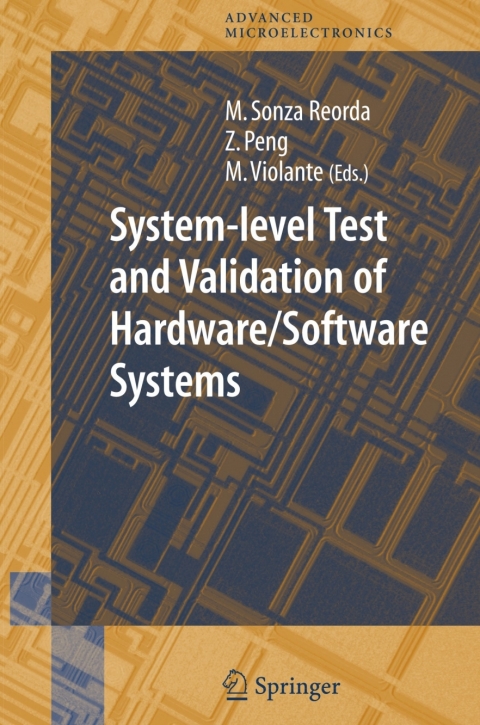 Cover image for book System-level Test and Validation of Hardware/Software Systems