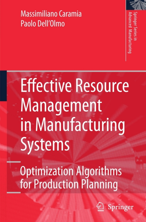 Cover image for book Effective Resource Management in Manufacturing Systems