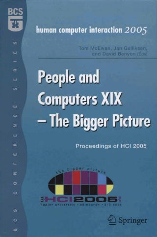 People and Computers XIX - The Bigger Picture