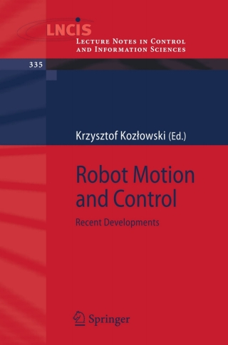 Robot Motion and Control