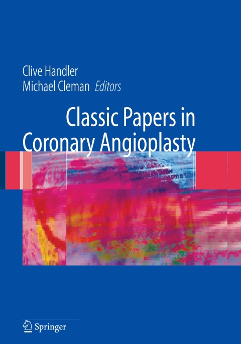 Cover image for book Classic Papers in Coronary Angioplasty