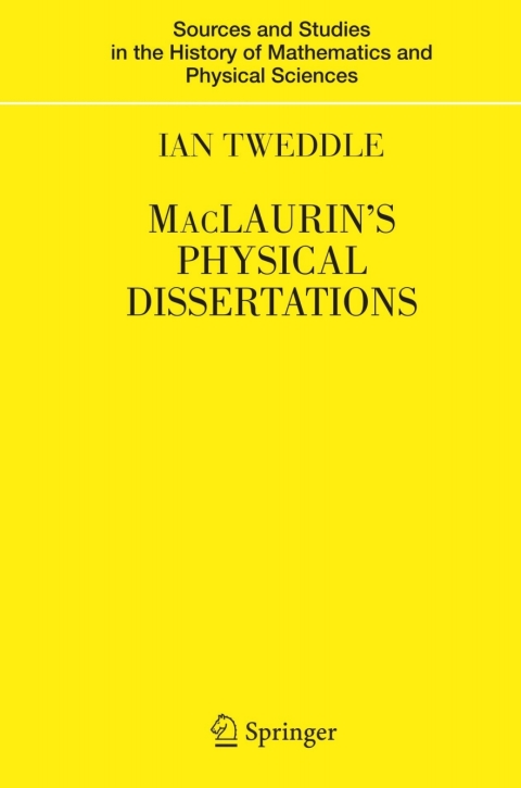 Cover image for book MacLaurin's Physical Dissertations