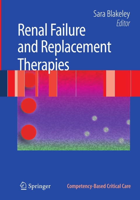 Cover image for book Renal Failure and Replacement Therapies