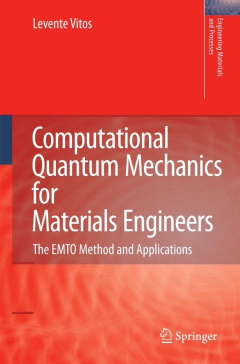 Cover image for book Computational Quantum Mechanics for Materials Engineers