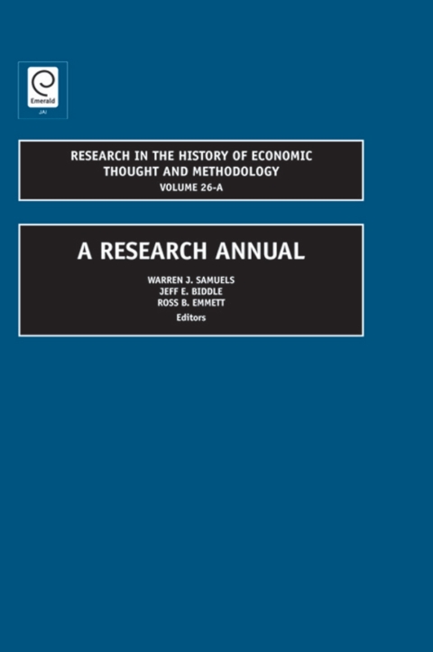 Cover image for book A Research Annual
