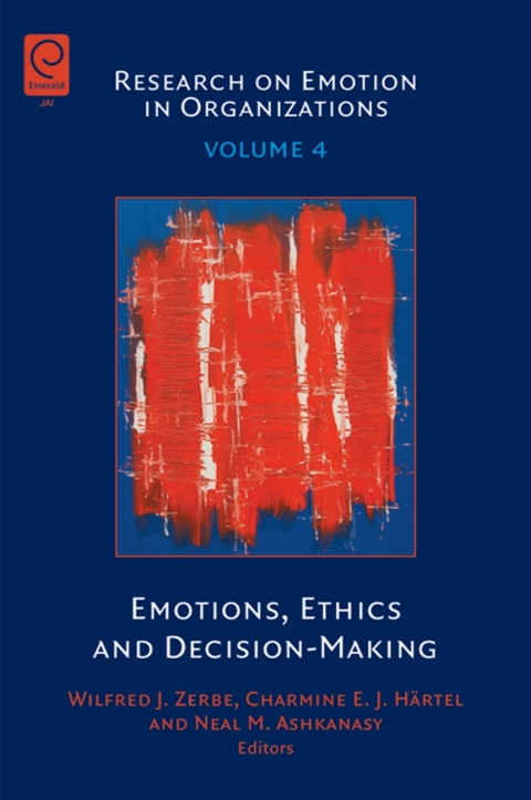 Cover image for book Emotions, Ethics and Decision-Making