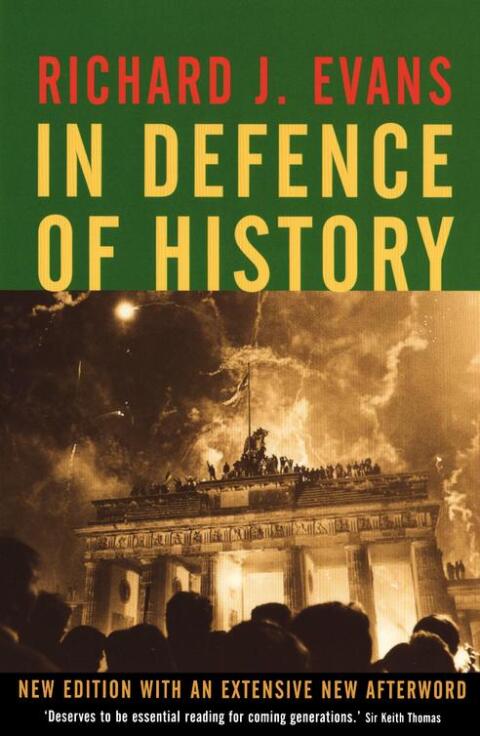 Cover image for book In Defence of History