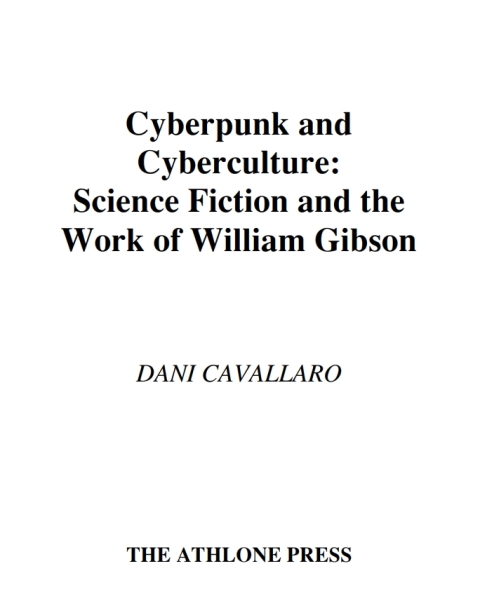 Cover image for book Cyberpunk & Cyberculture