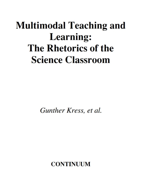 Multimodal Teaching and Learning 