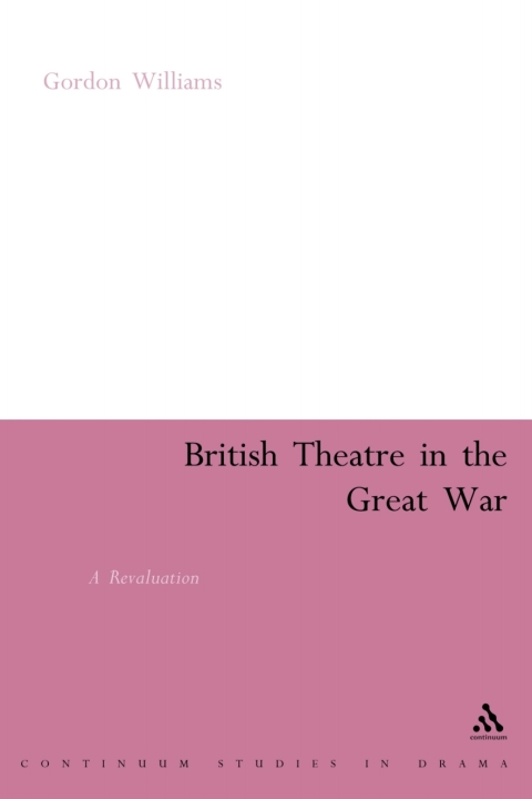 Cover image for book British Theatre in the Great War