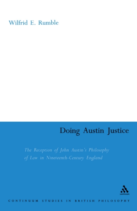 Cover image for book Doing Austin Justice