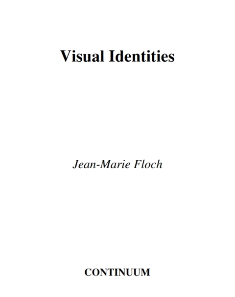 Cover image for book Visual Identities