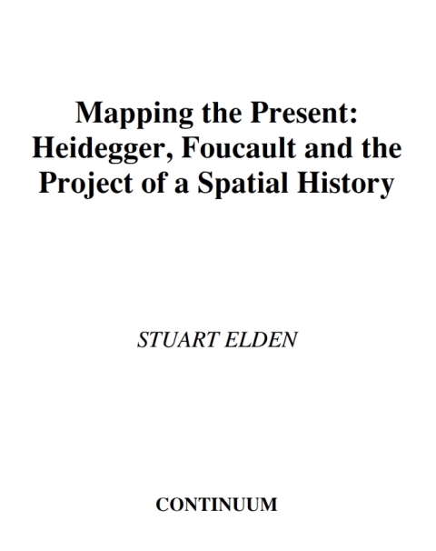 Cover image for book Mapping the Present