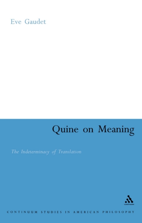 Cover image for book Quine on Meaning