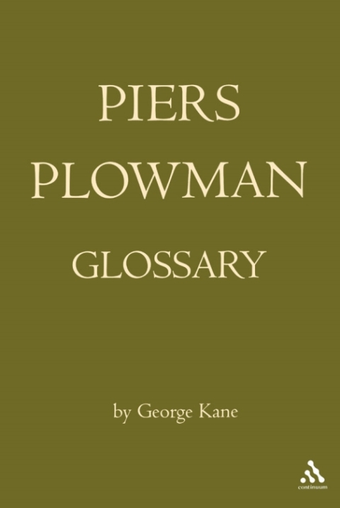 Cover image for book The Piers Plowman Glossary
