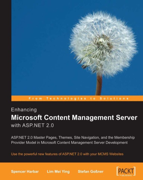Cover image for book Enhancing Microsoft Content Management Server with ASP.NET 2.0
