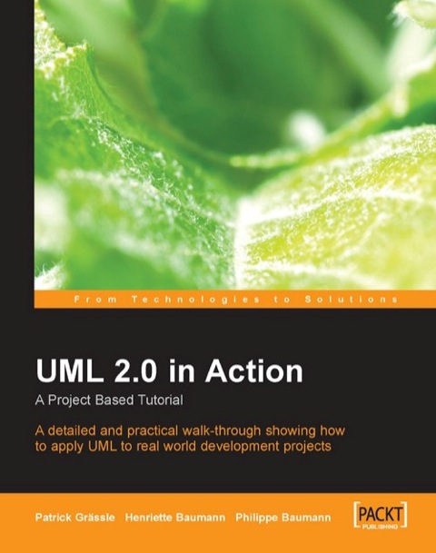 Cover image for book UML 2.0 in Action: A project-based tutorial