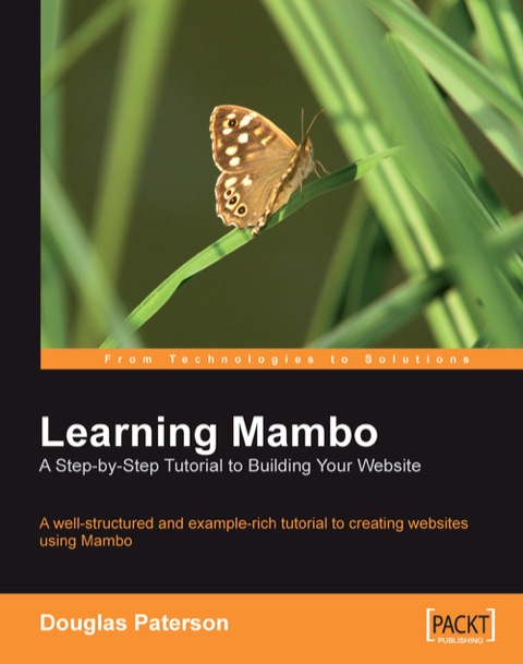 Cover image for book Learning Mambo: A Step-by-Step Tutorial to Building Your Website