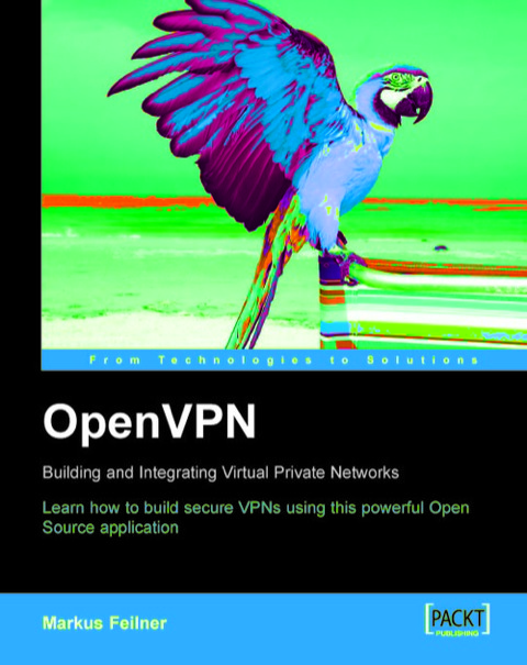 Cover image for book OpenVPN: Building and Integrating Virtual Private Networks