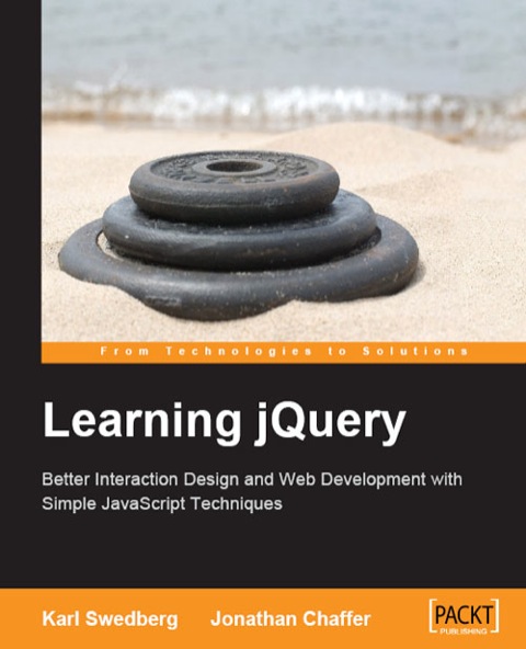 Cover image for book Learning  jQuery : Better Interaction Design and Web Development with Simple JavaScript Techniques